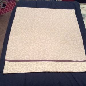 Vintage Cannon Standard Lavender Floral Pillowcase